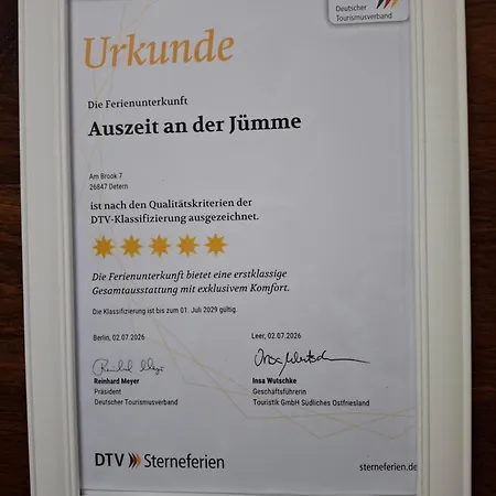 Auszeit An Der Juemme Detern
